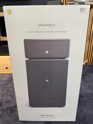 Audio Pro - Drumfire II Actieve luidsprekerset, Nieuw