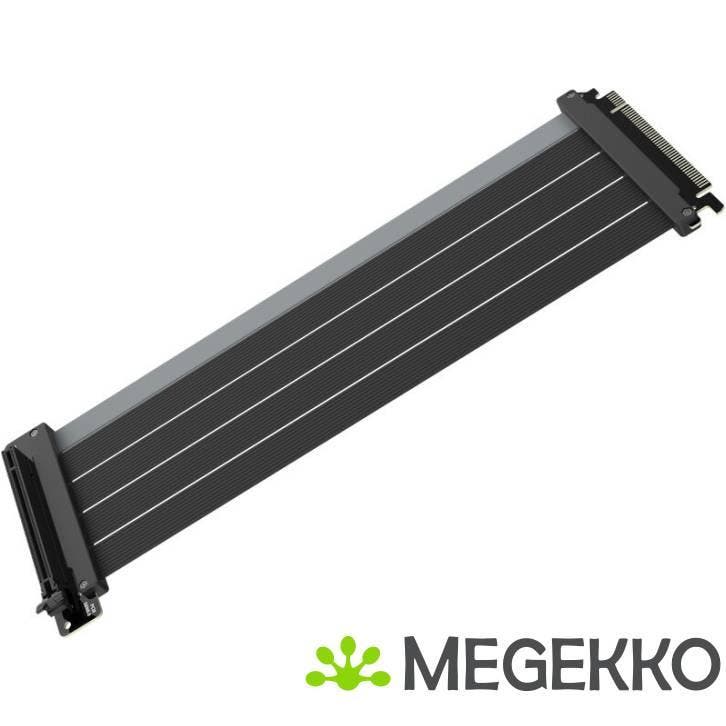Cooler Master Riser Cable PCIe 5.0 x16 Black -300mm, Computers en Software, Pc- en Netwerkkabels, Nieuw, Verzenden