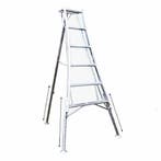 Vultur tripod ladder 180 cm met 3 verstelbare poten, Ophalen of Verzenden, Nieuw, Ladder, Minder dan 2 meter