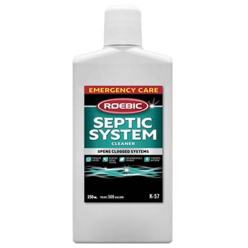 Roebic K57 | Septic Tank Noodhulp tegen Verstoppingen/Stank, Verzenden