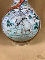 Vase double gourde - Porcelaine - Japon - Période Meiji, Antiek en Kunst