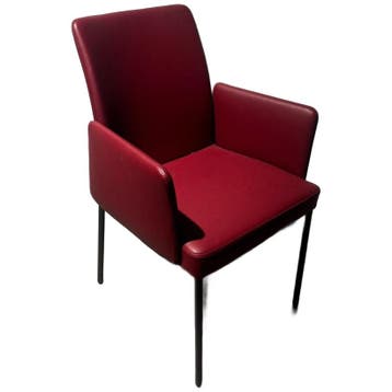 bert plantagie Set Van 6 Eetkamerstoelen Ultimo - Ongebruikt, Verzenden, Zo goed als nieuw, Grijs
