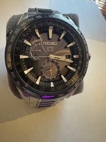 Seiko - Astron GPS Solar Chronograph - Sans prix de réserve
