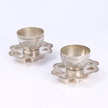 (Miniatuur) - Tasse et soucoupe - Argent 900