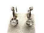 Oorbellen - 18 karaat Witgoud - 1.60ct. tw. Diamant, Bijoux, Sacs & Beauté, Boucles d'oreilles