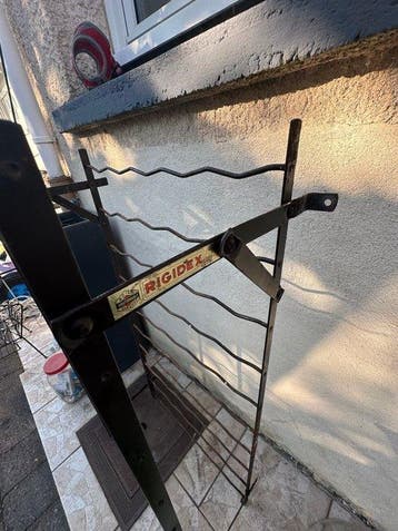 Rigidex - Wijnrek - IJzer - Rigidex fleshouder, Antiek en Kunst