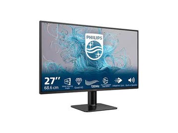 Philips 27E2N2500 QHD Monitor — zo goed als nieuw, Computers en Software, Verzenden, Nieuw