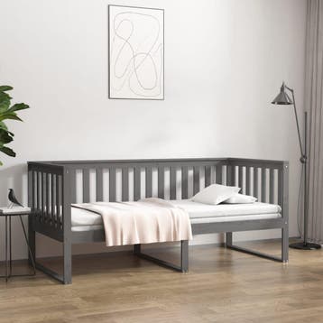 Slaapbank Grenenhout 90x190 | 59% Korting | Retour Deal, Verzenden