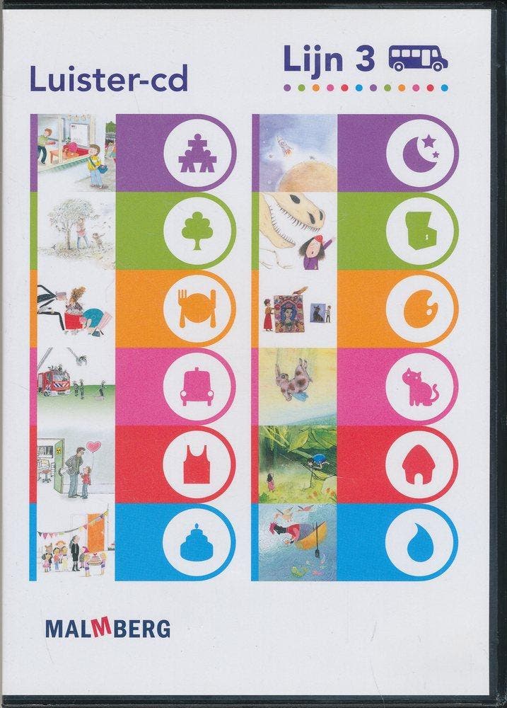 Lijn 3 Luister-cd, Boeken, Schoolboeken, Verzenden
