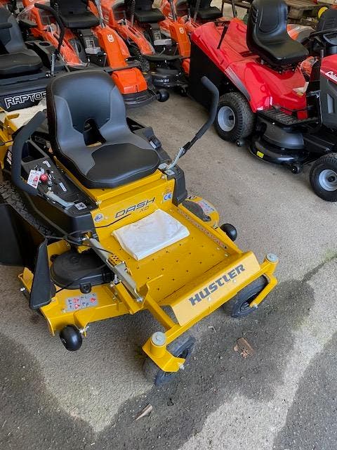 zitmaaier hustler dash 48 splinternieuw, Tuin en Terras, Zitmaaiers, Nieuw, Elektrische starter, Mulchfunctie, 120 cm of meer