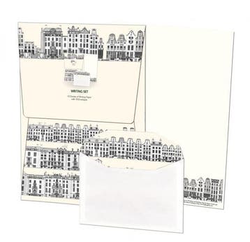 Briefpapier met enveloppen: Canal Houses, Caspar Jacobsz., Ophalen of Verzenden