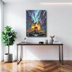 Makayhos - [Canvas] Charizard – Aurora Pyre, Nieuw