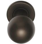 Voordeurknop BASIC LB501V Vast op Rozet Donker Brons, Bricolage & Construction, Ophalen of Verzenden