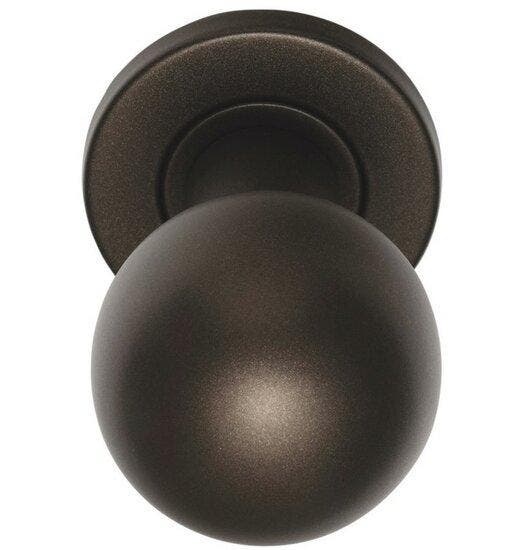 Voordeurknop BASIC LB501V Vast op Rozet Donker Brons, Bricolage & Construction, Serrurerie de bâtiment & Dispositif de fermeture
