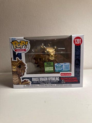 Funko - Funko Pop - Brass Dragon Wyrmling 1201 D&D