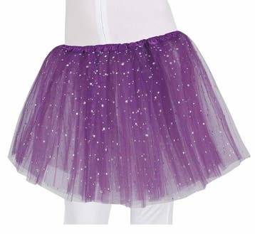 Paarse Tutu Sterren 30cm, Verzenden