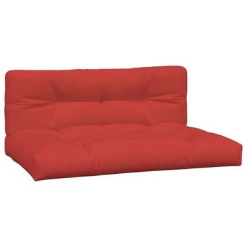 Kit coussins palette rouge - Seconde chance - 34% de remise, Verzenden, Nieuw