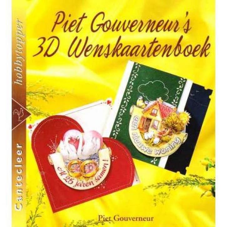 Piet Gouverneurs 3D wenskaartenboek / Cantecleer, Livres, Loisirs & Temps libre, Envoi