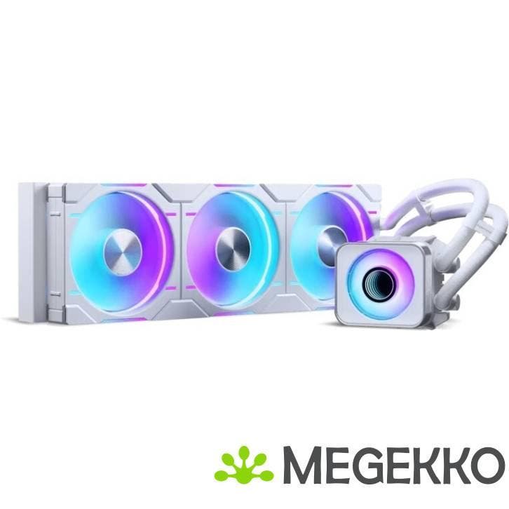 Phanteks Glacier One 360D30 X3 DRGB White, Computers en Software, Computerkoelers, Nieuw, Verzenden