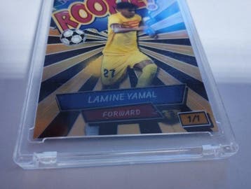 Lamine Yamal Rookie Gold 1/1 Wild Card Verzegelde kaart, Verzamelen, Nieuw