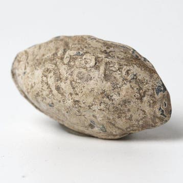 Grec antique mycénien Plomb Balle de fronde avec