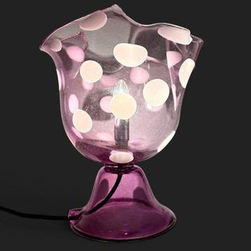Tafellamp - Muranoglas - Lampada Fazzoletto 1970