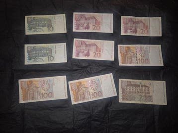 Kroatië. - 9 Banknotes - 2002/2012 (Zonder minimumprijs)