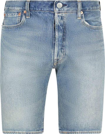 Levi’s 501 Denim Short Mid Blauw maat Overige maten Heren, Levi's, Nieuw, Overige maten, Verzenden