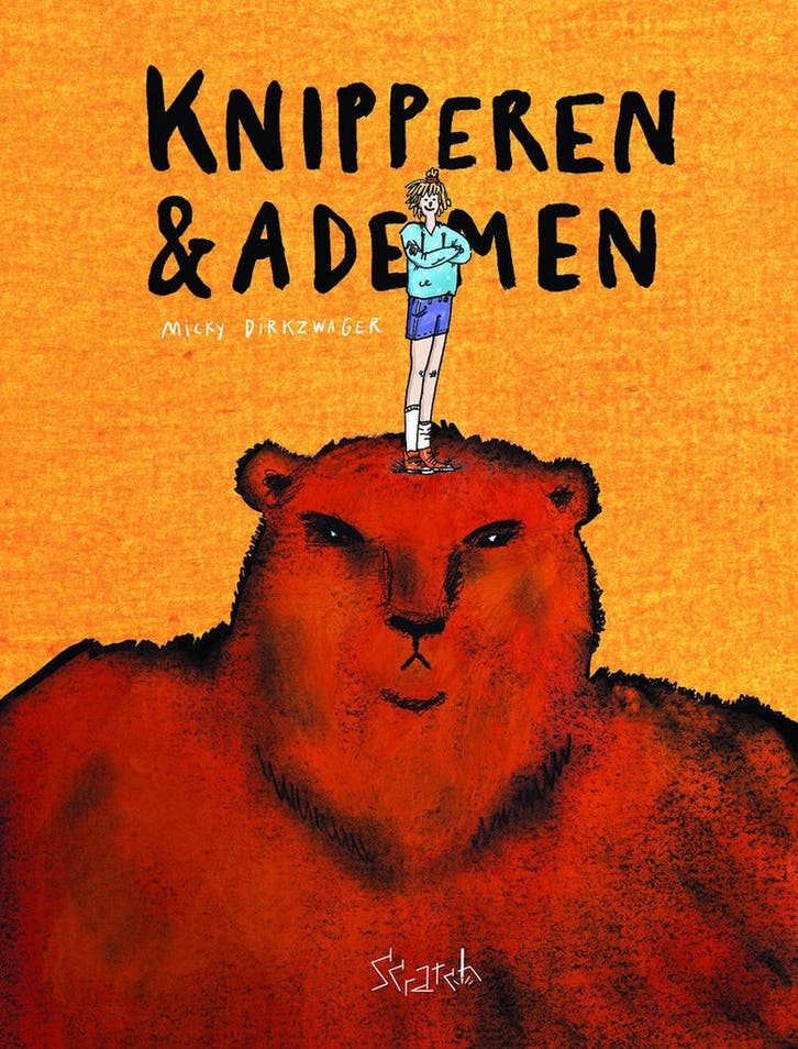 Knipperen & ademen 9789493166714 Micky Dirkzwager, Boeken, Stripverhalen, Zo goed als nieuw, Verzenden