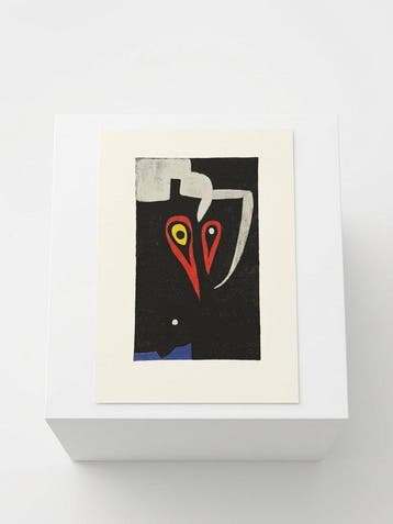 Joan Miro (1893-1983) - Cabeza de pajaro