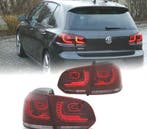 FEUX ARRIÈRE VOLKSWAGEN VW GOLF 6 08-12 LED ROUGE CLAIR, Verzenden