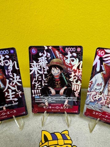 One Piece - 3 Card - Lotto 3 carte promo One Piece set