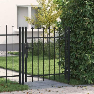 vidaXL Hekpoort BOXTEL enkele deur met puntige bovenkant, Verzenden