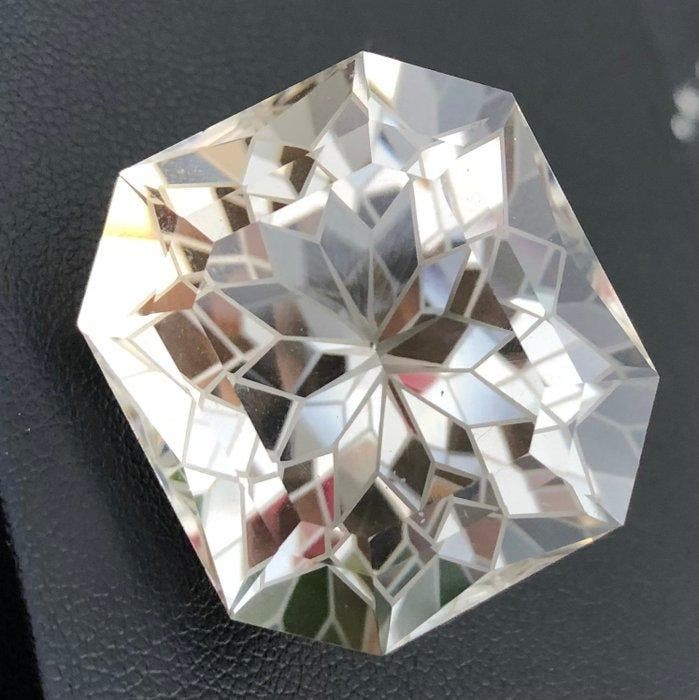 Sans prix de réserve - 1 pcs Brun, Gris Quartz - 71.52 ct -, Bijoux, Sacs & Beauté, Pierres précieuses