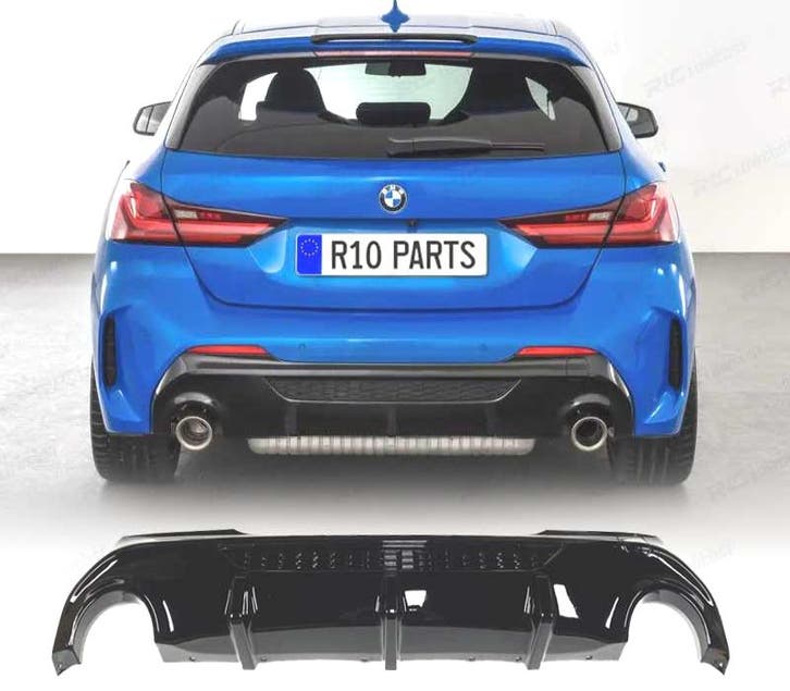 DIFFUSEUR BMW F40 19- LOOK M 135I NOIR BRILLANT, Autos : Pièces & Accessoires, Carrosserie & Tôlerie, Envoi