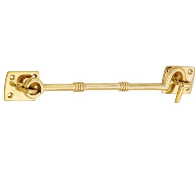 Kajuithaak 150mm messing ongelakt, Doe-het-zelf en Bouw, Deuren en Vliegenramen, Nieuw