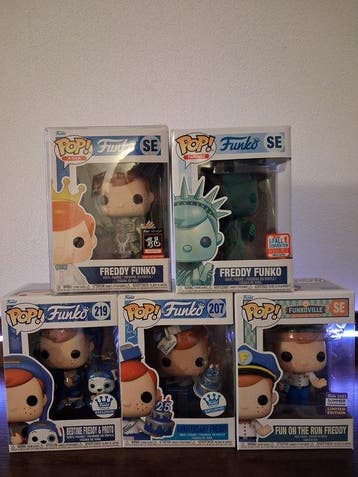 Funko - Funko Pop Freddy Funko - Various x 5