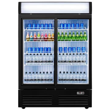 Koelkast | 630L | Zwart | +1°C/+10°C | Geforceerd |, Verzenden, Nieuw in verpakking