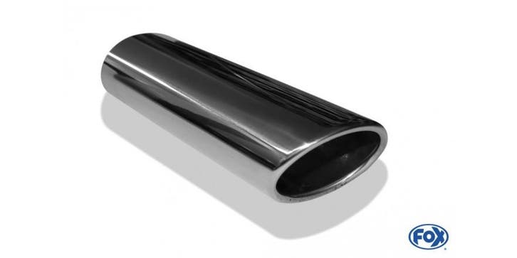 FOX Laspijp type 32 106x71 mm / lengte: 300 mm - ovaal / opg, Autos : Pièces & Accessoires, Systèmes d'échappement, Envoi
