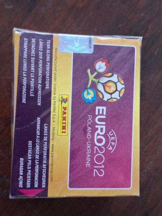 Panini Euro 2012 - 50 packs edition - Version for, Collections, Autocollants