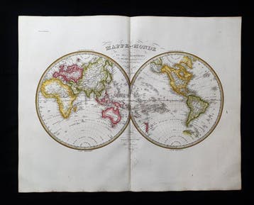 Mappamondo - Wereldkaart / Aardplanisfeer / Wereldbol; M., Livres