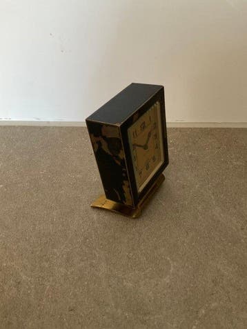 Tafel/bureauklokken - Jaeger-LeCoultre - Art Deco Messing -, Antiek en Kunst, Antiek | Klokken