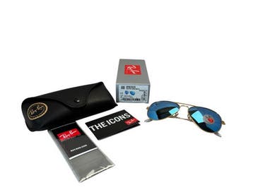 Veiling - Ray-Ban | Iconische Aviator met Gepolariseerde Bla, Handtassen en Accessoires, Zonnebrillen en Brillen | Heren, Nieuw