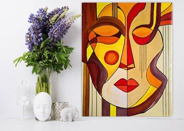 Tina Art - Melody, Antiek en Kunst, Kunst | Schilderijen | Modern