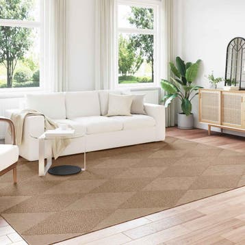 vidaXL Binnen- en buitenkleed AGIRA Naturel 340 x 240 cm, Verzenden, Nieuw