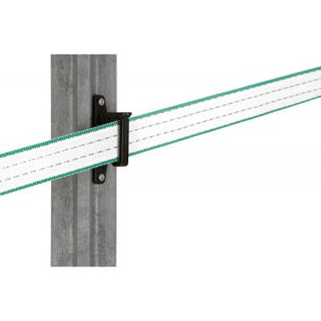 Piquet recyclé cross-profile grey, 70x70x1500 mm - 10 ans