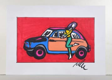 Marco Lodola (1955) - Senza titolo, Antiek en Kunst