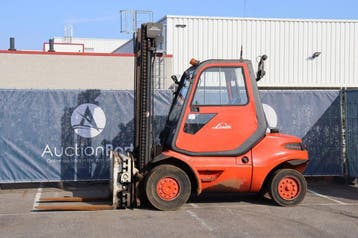 Veiling: Heftruck Linde H45D-04 Diesel 4500kg 4.35m 2000, Ophalen