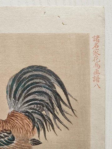 Two Chickens - Genki - Japan - Meiji periode (1868-1912)