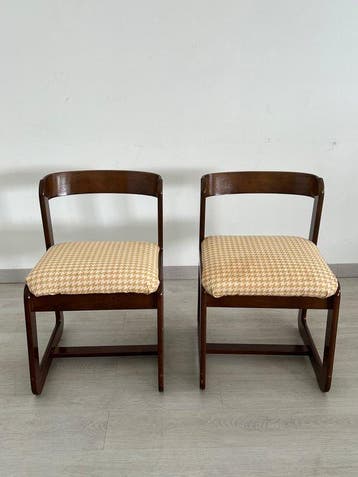 Mario Sabot - Willy RIZZO (1928-2013) - Stoel (2) - Hout,